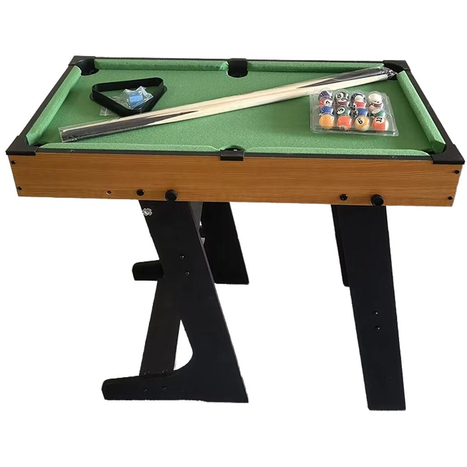 3-in-1 Games Table - Brown Image 1