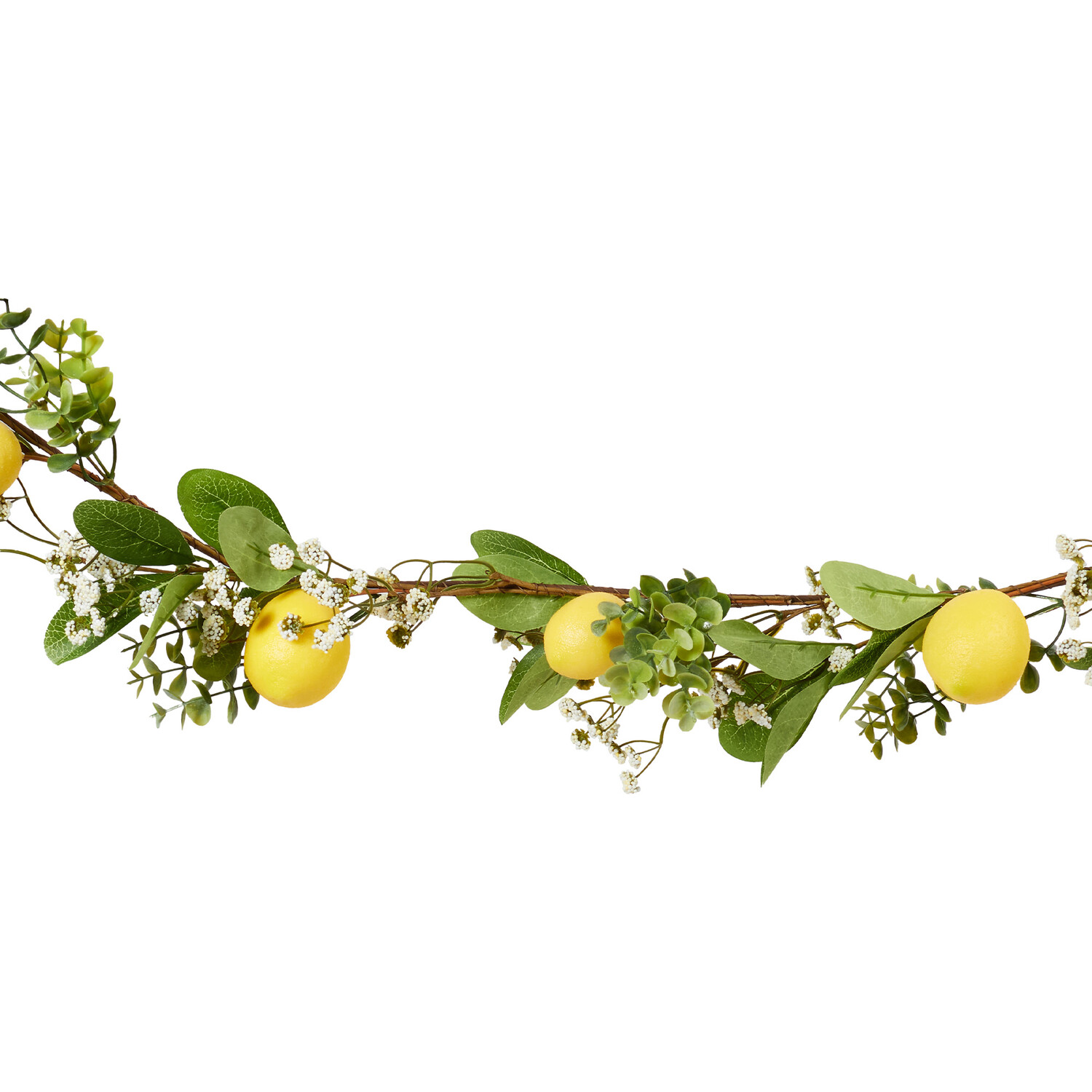 Green Garland with Lemons and Leaves Image 2
