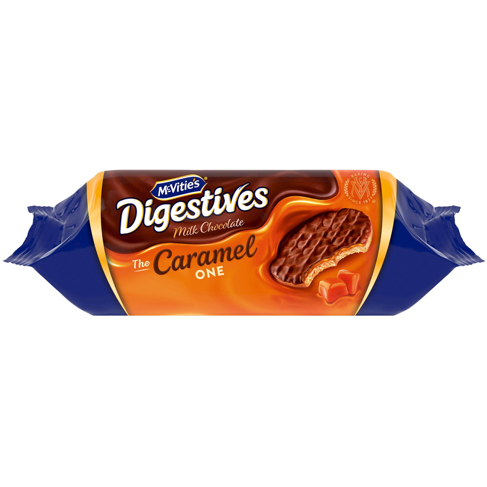 McVitie's Milk Chocolate Caramel Digestives 250g Image