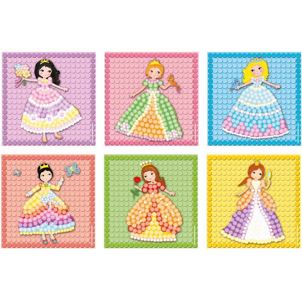 PlayMais Eco Play Mosaic Dream Princess Craft Kit 2300 Pieces Image 2