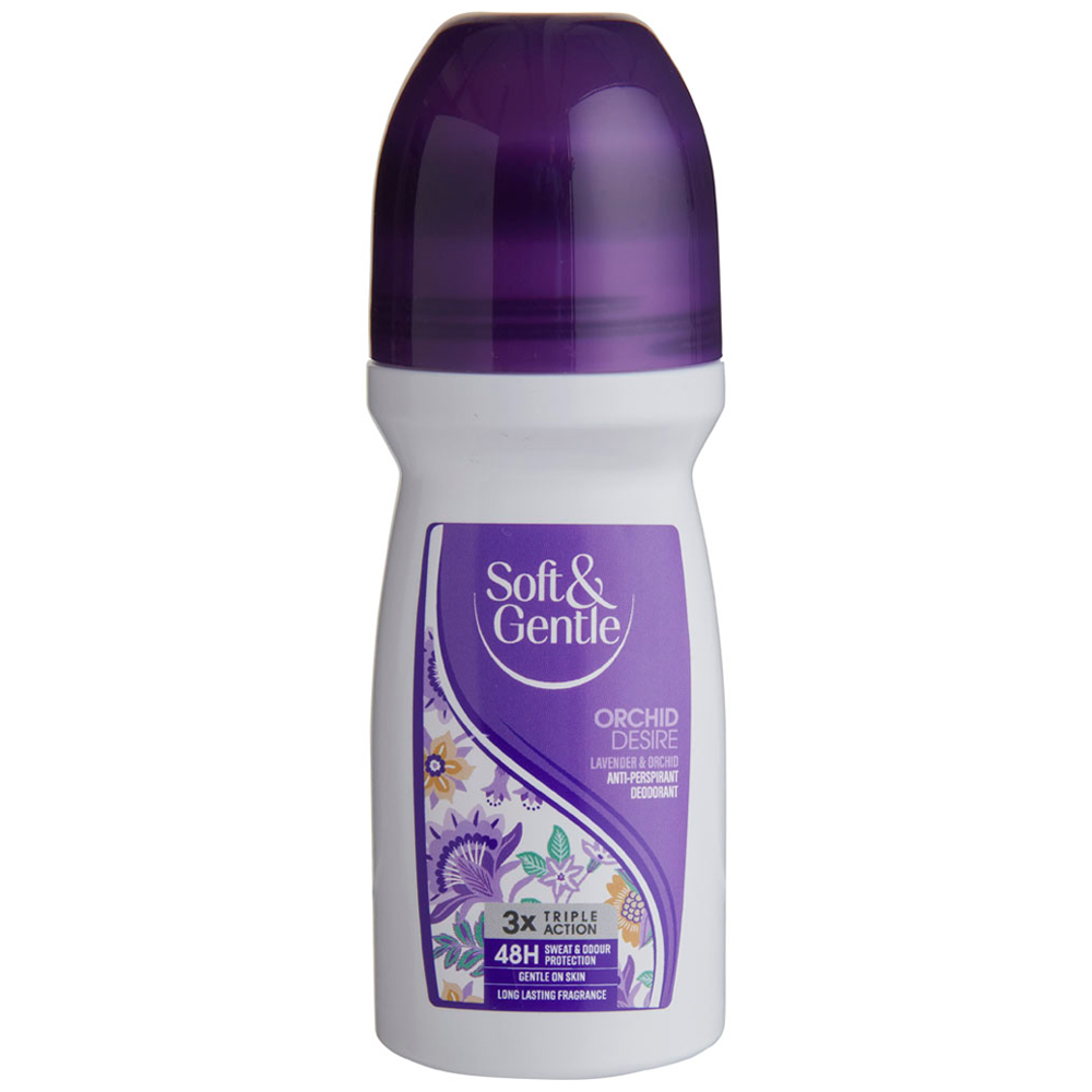 Soft & Gentle Orchid Desire Antiperspirant Roll On 100ml Image 1