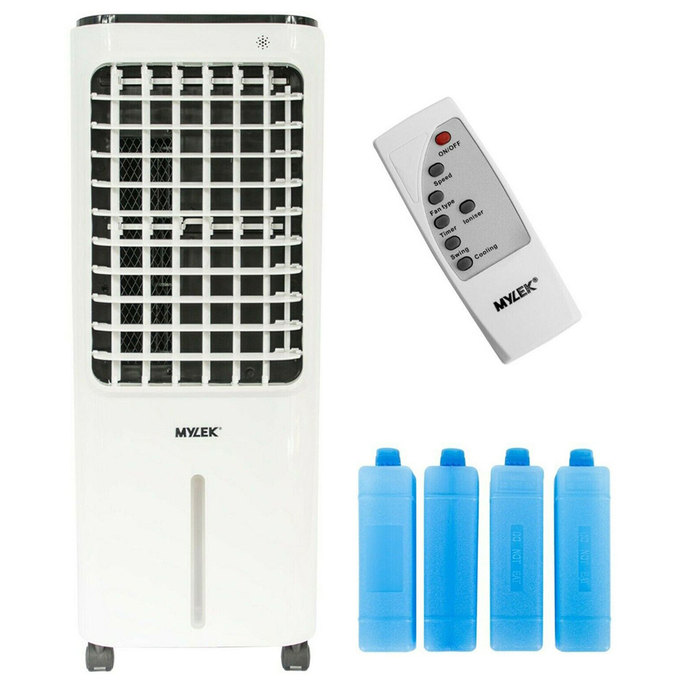 MYLEK White MY19RC Remote Control Portable Air Cooler 8L Image 7