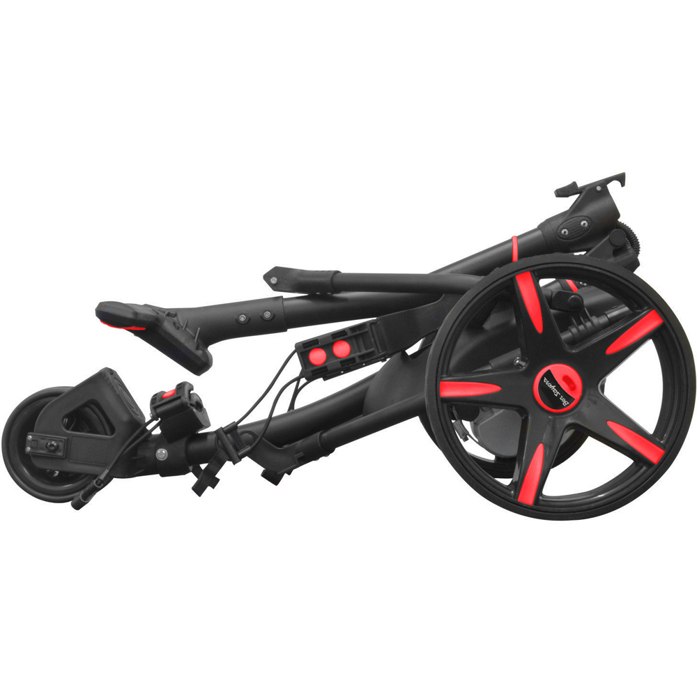 Ben Sayers Black and Red 18 Hole Lithium Battery Trolley 12V Image 2