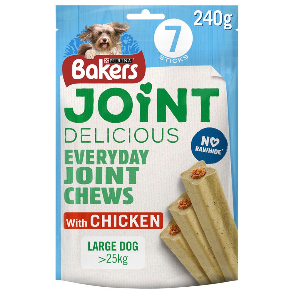 Bakers Joint Delicious Large Dog Treats Chicken 240g Image 1