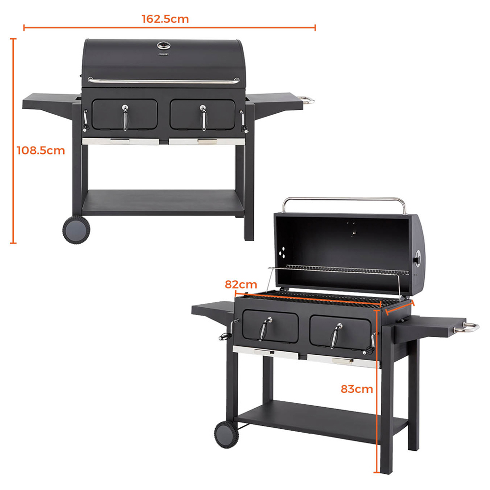 Tower Ignite Black Duo XL Grill BBQ Image 9