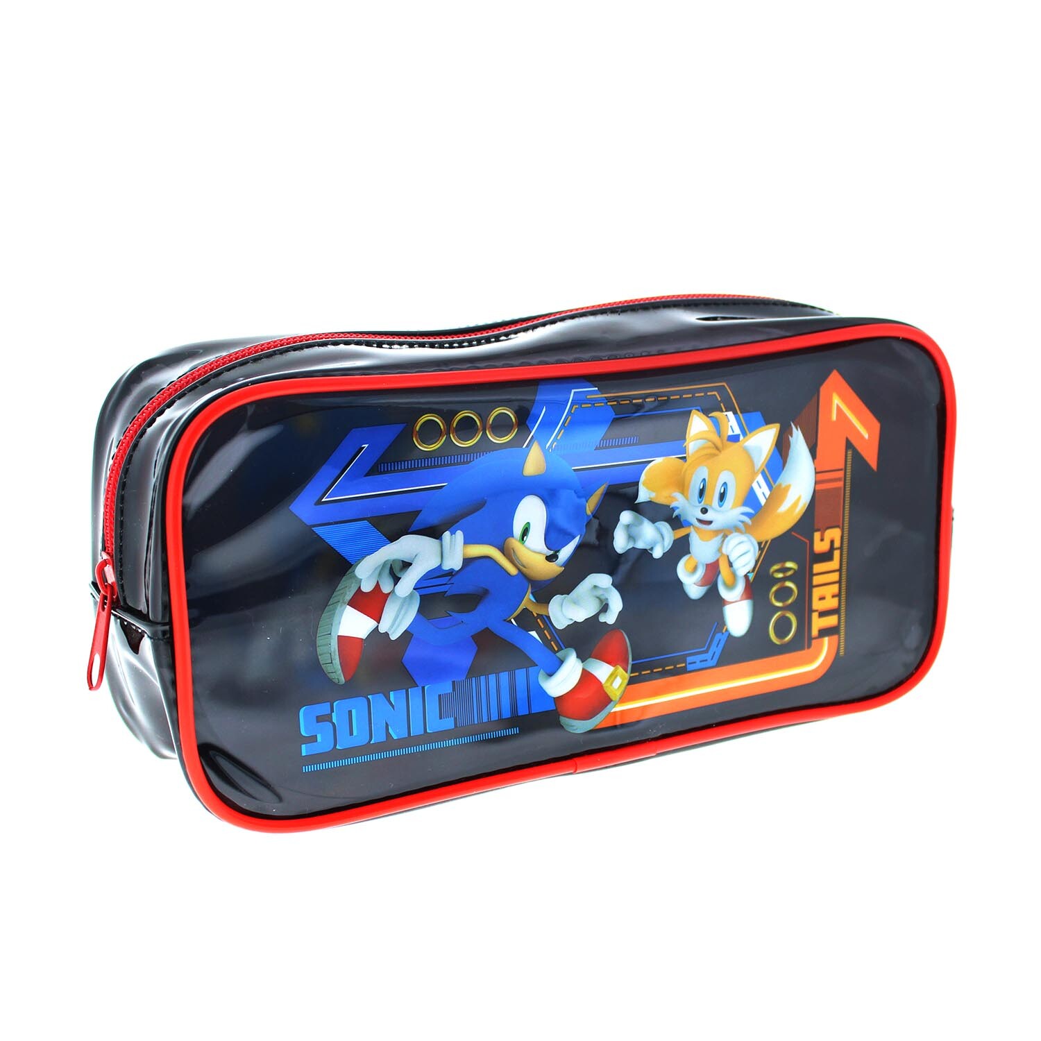 Sonic The Hedgehog Black Pencil Case Image 2