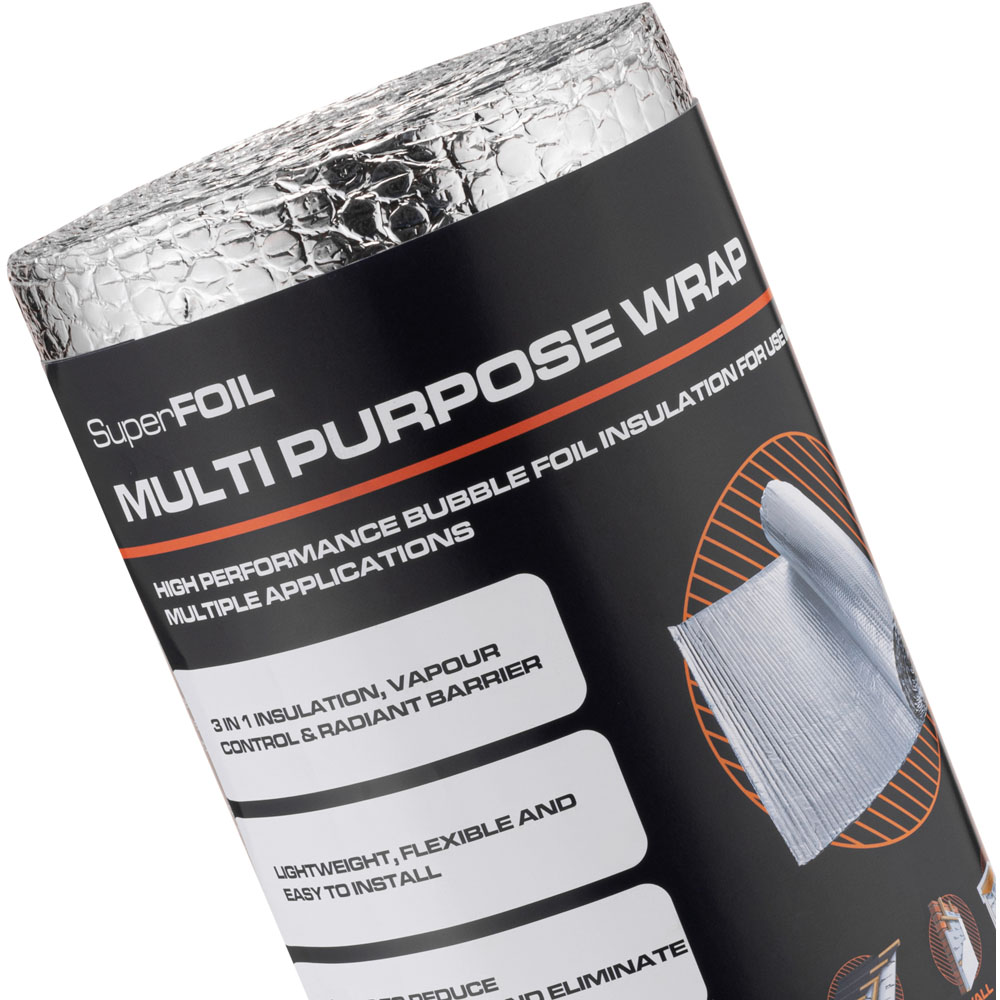 SuperFOIL 1 x 7m Multipurpose Insulation and Foil Tape Set Image 3
