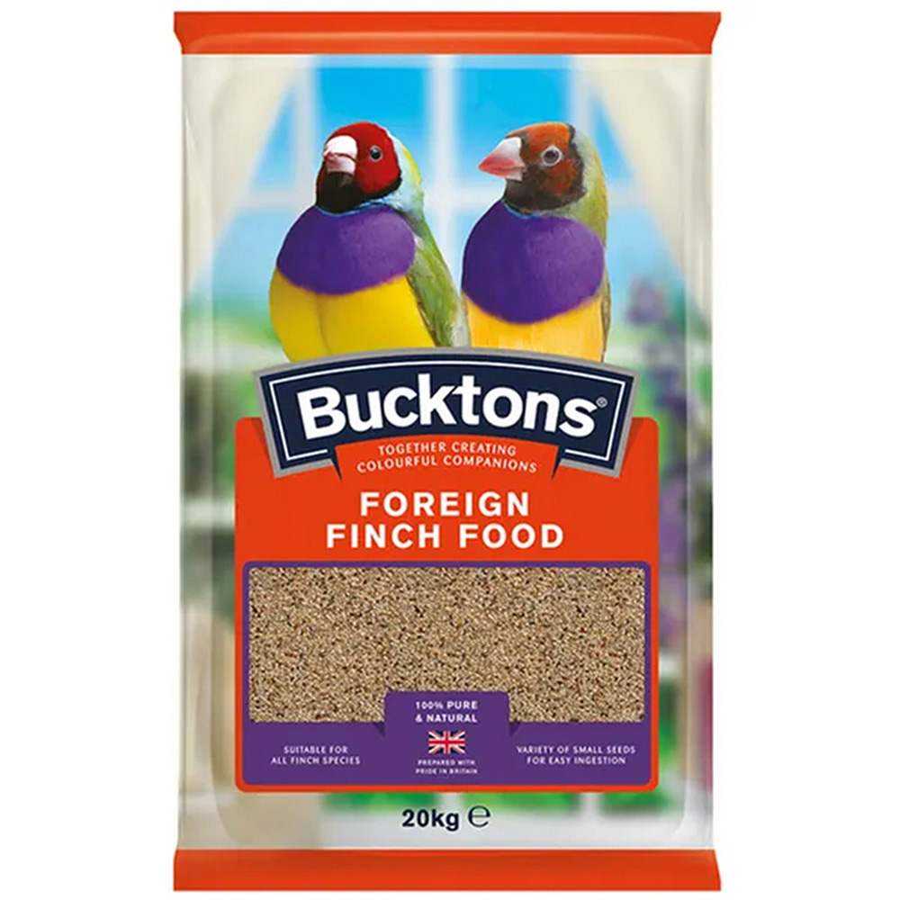 Bucktons Foreign Finch Bird Seed 20kg Image 1