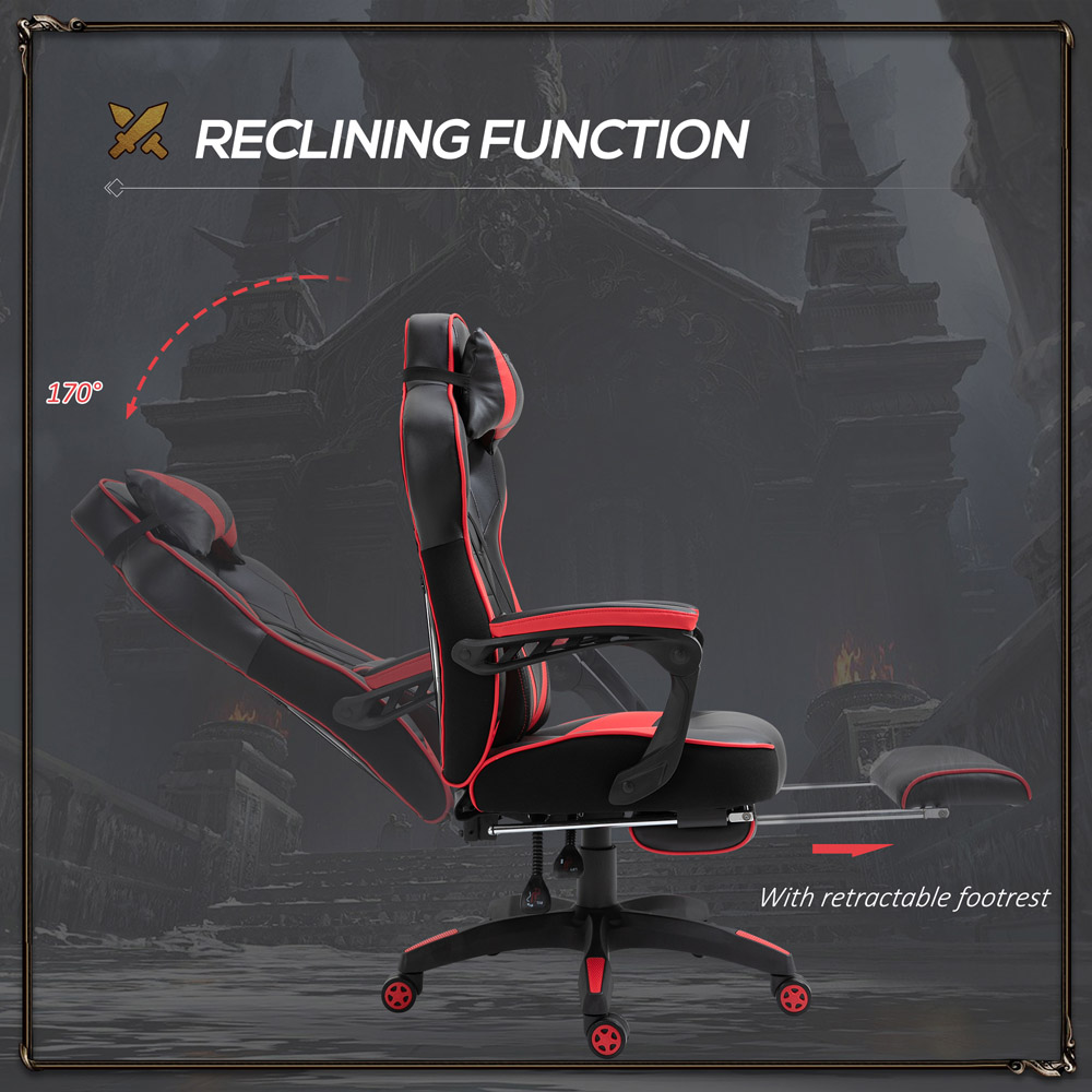 Portland Red Racing Gaming Chair Image 5