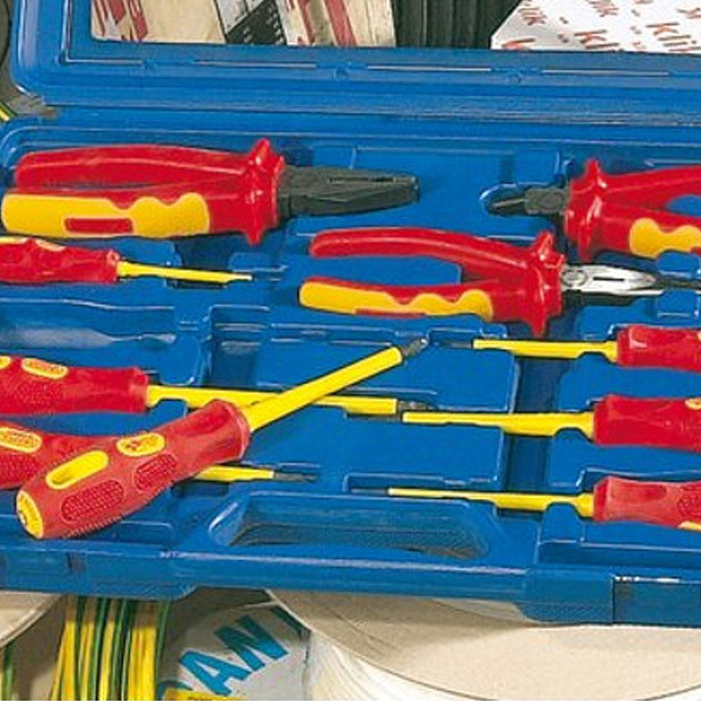 Draper 10 Piece VDE Insulated Pliers and Screwdriver Set Image 6