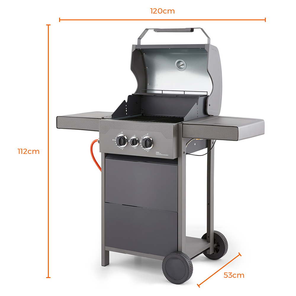 Tower Stealth 2000 Two Burner BBQ Image 9