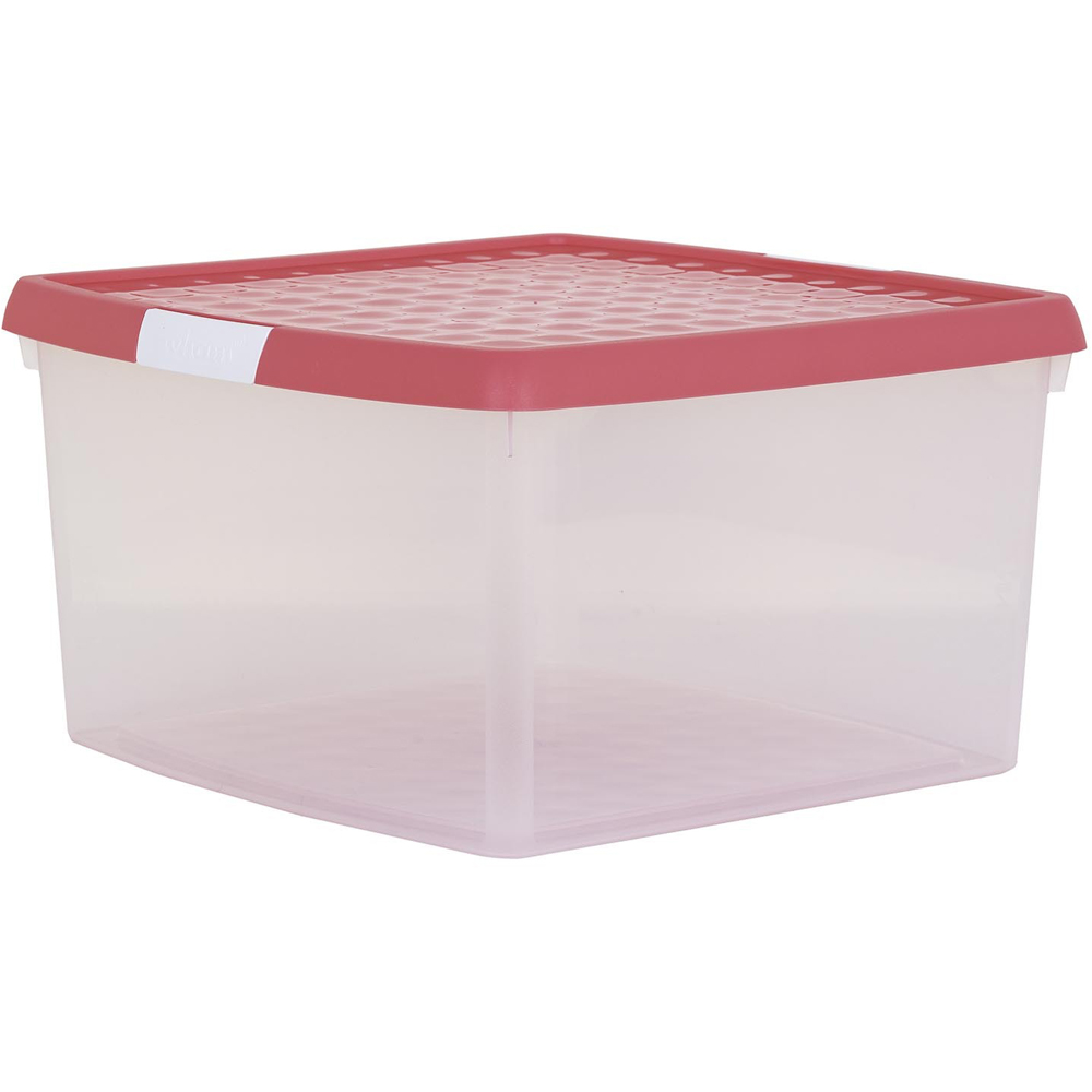 Single Wham 25L Clear Storage Box with Clip Lid in Assorted styles Image 3