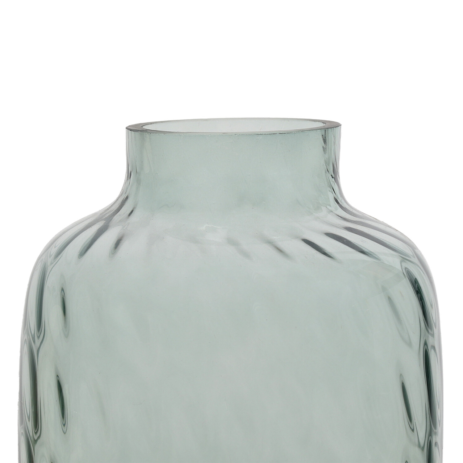 Mira Glass Vase - Ocean Green Image 4