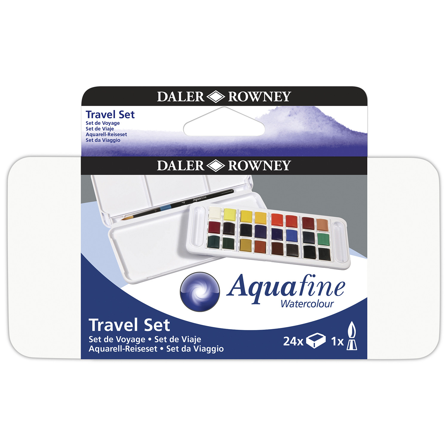 Aquafine Watercolour Travel Set Image 1