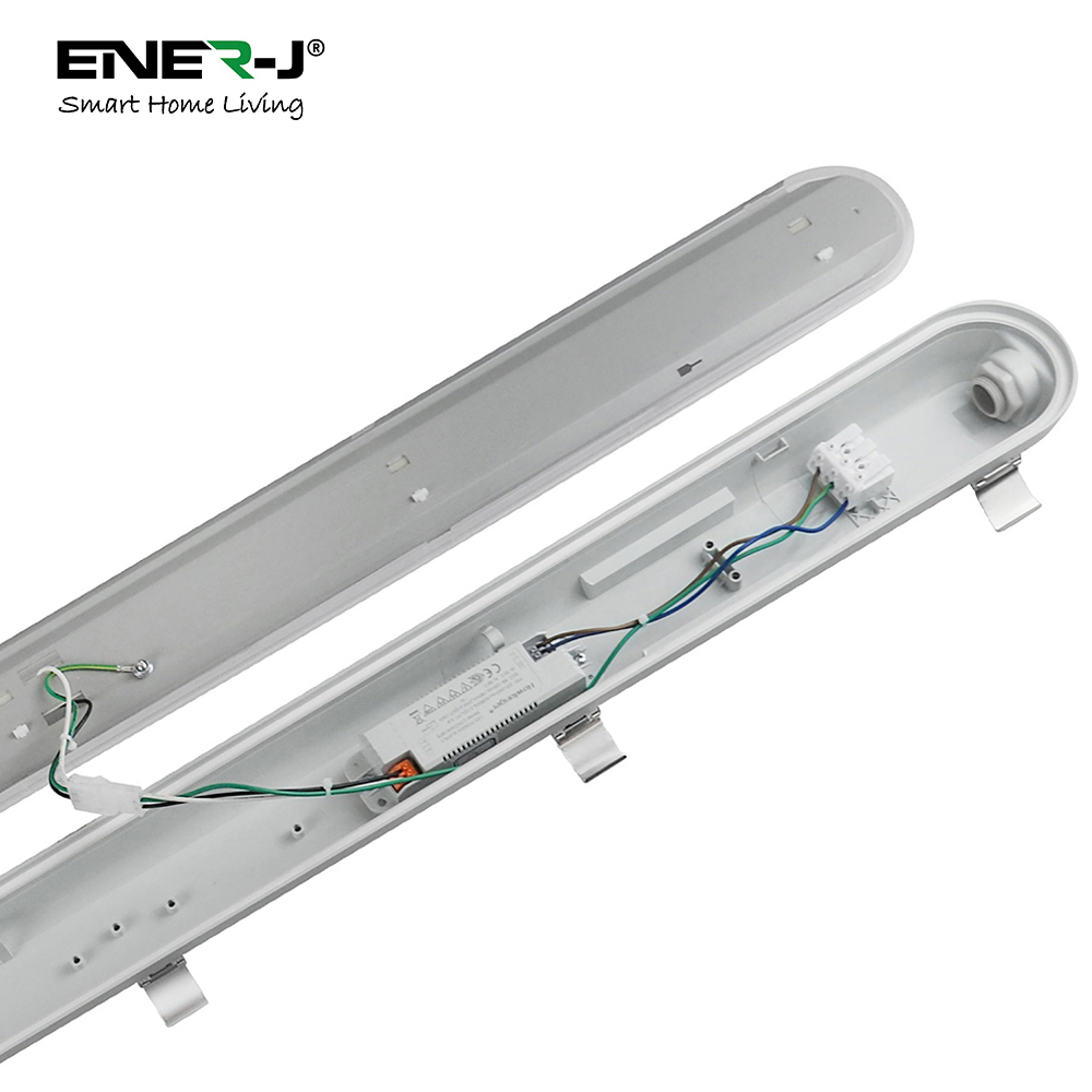 ENER-J IP65 4000K Noncorrosive LED Batten 120cm Image 5