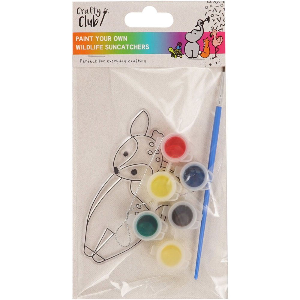 Single Crafty Club Paint Your Own Suncatchers Kit in Assorted styles Image 3