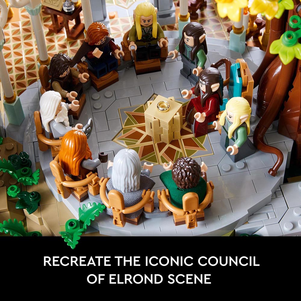 LEGO Lord of the Rings Rivendell Building Kit Image 4