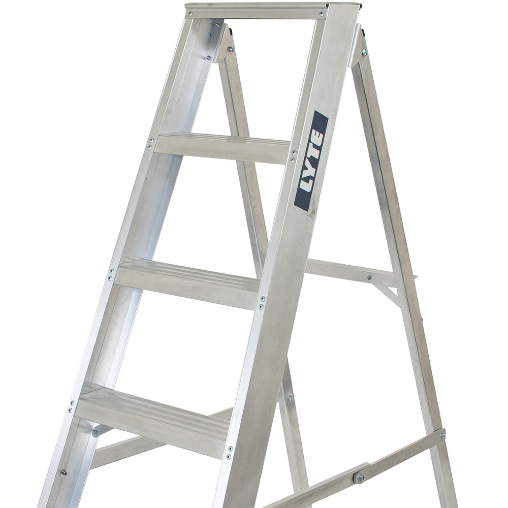 Lyte Ladders & Towers Professional Aluminium 7 Tread Platform Step Ladder Image 2