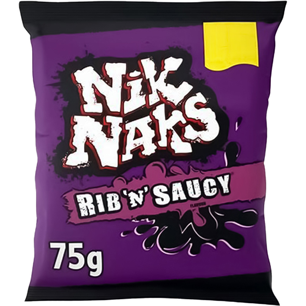Nik Naks Rib 'N' Saucy 75g Image 1
