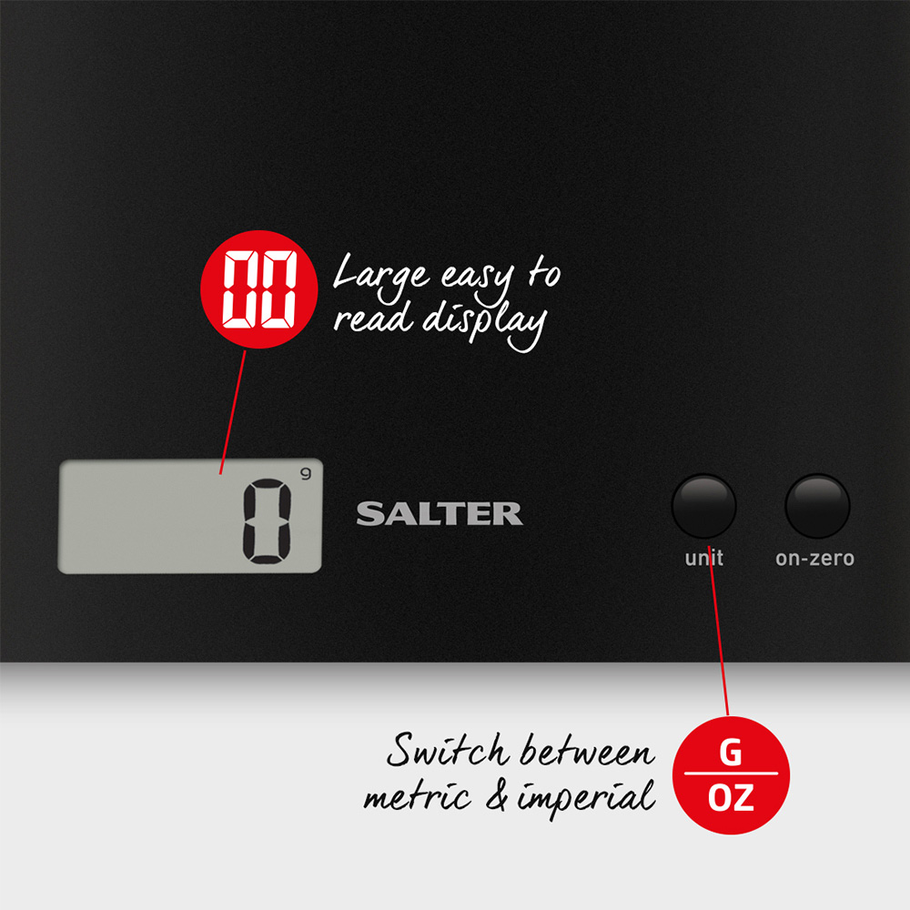 Salter Arc Electrical Kitchen Scale Image 4