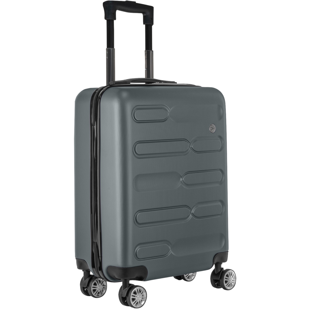 SA Products Grey Carry On Cabin Suitcase 55cm Image 9