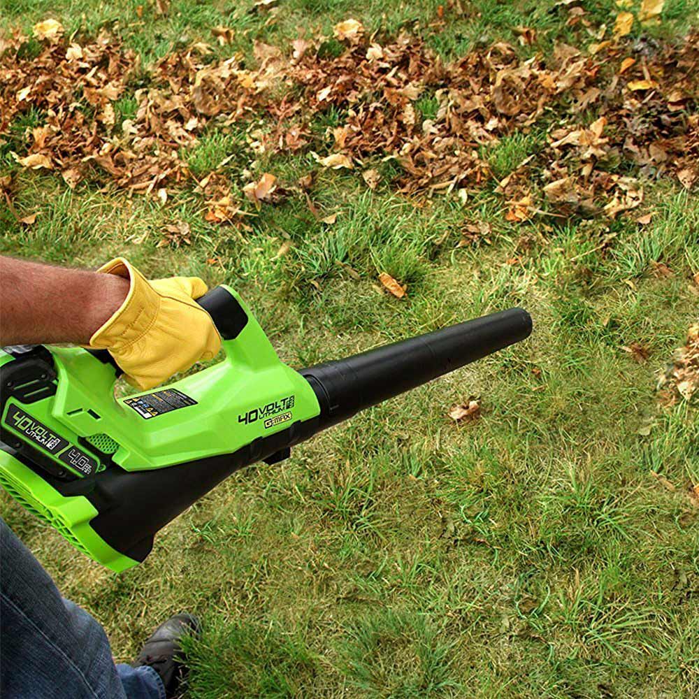Greenworks 40V Cordless Axial Blower Kit with 2Ah Battery Image 2
