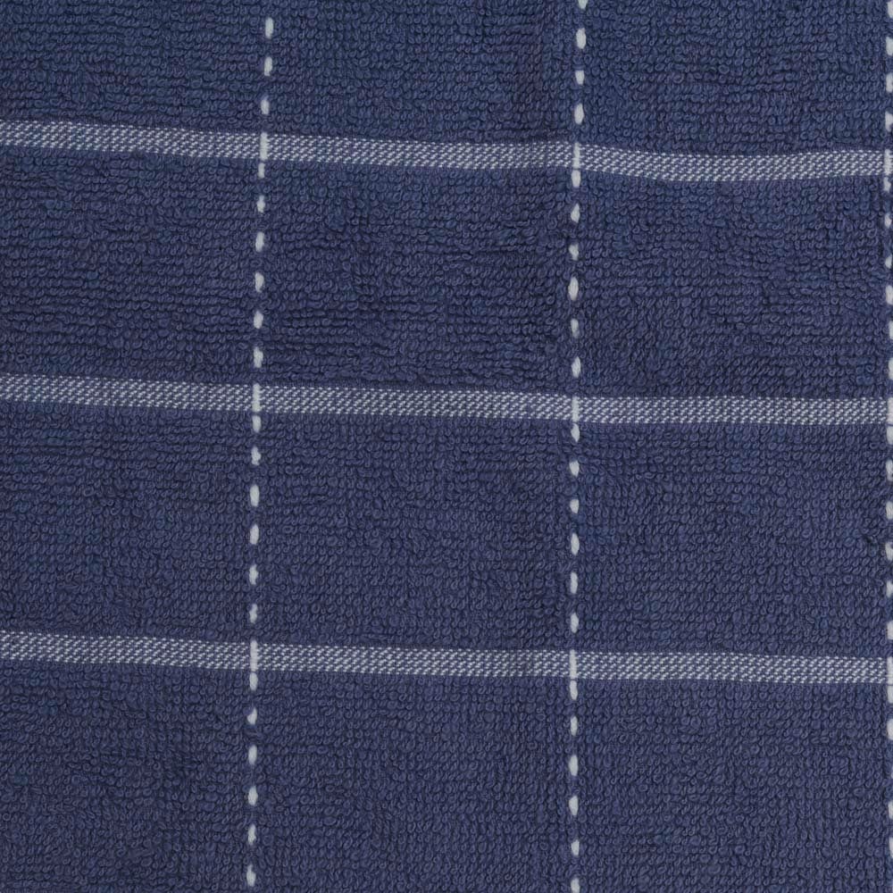 Wilko Cotton Terry Tea Towel Blue 45 x 60cm Image 3