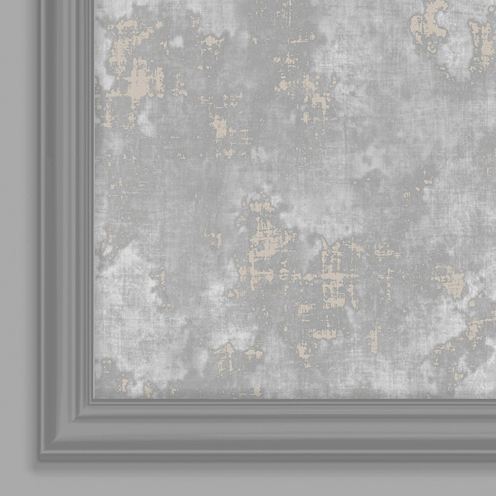 Fresco Urban Textured Panel Grey Wallpaper Image 3