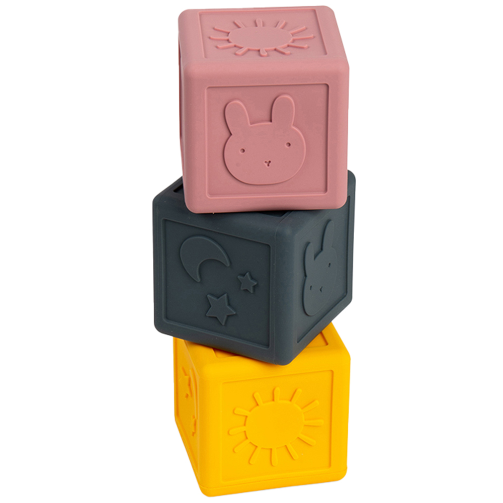 Bigjigs Toys Toddler Silicone Sensory Cubes Image 1