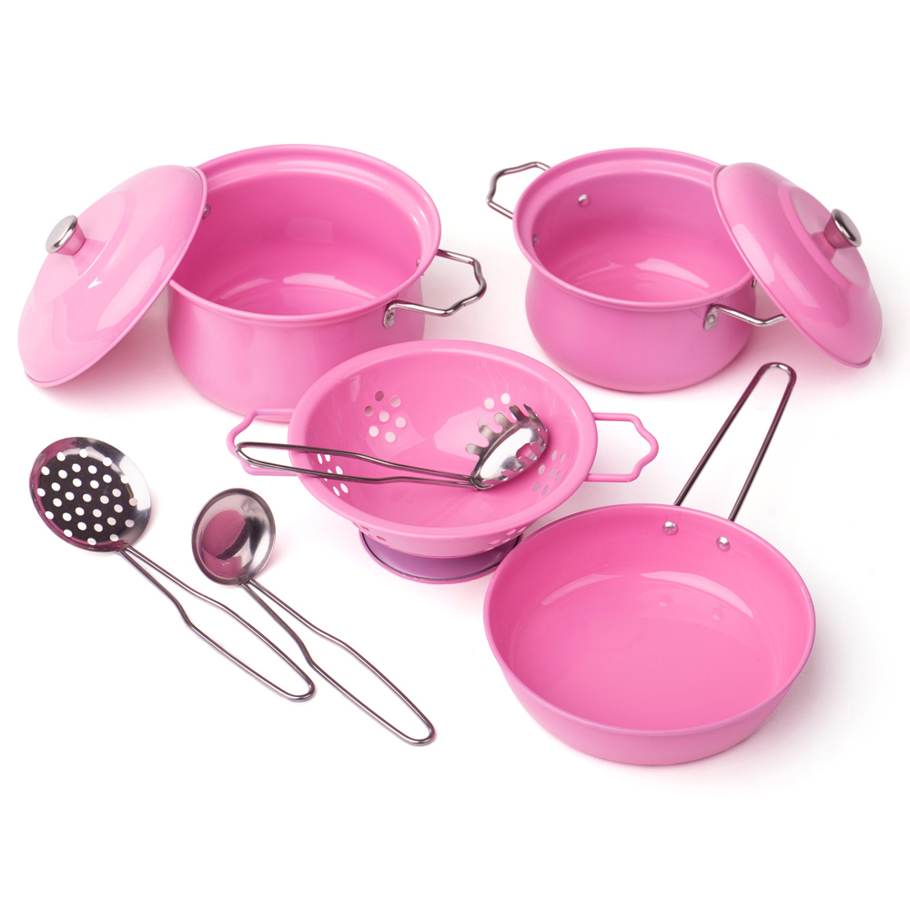 Tidlo Kids Pink Cookware Set Image 1