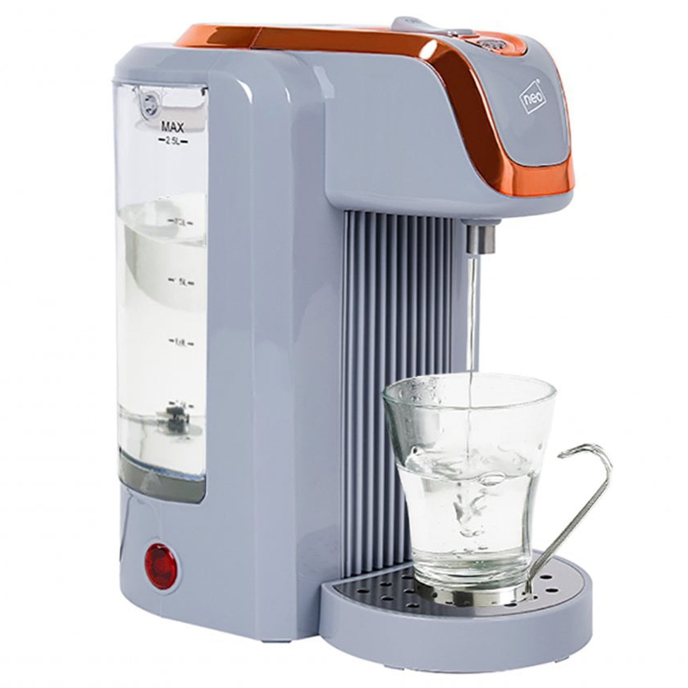 Neo Grey & Copper Effect 2.5L Instant Hot Water Dispenser Machine 2600W Image 1