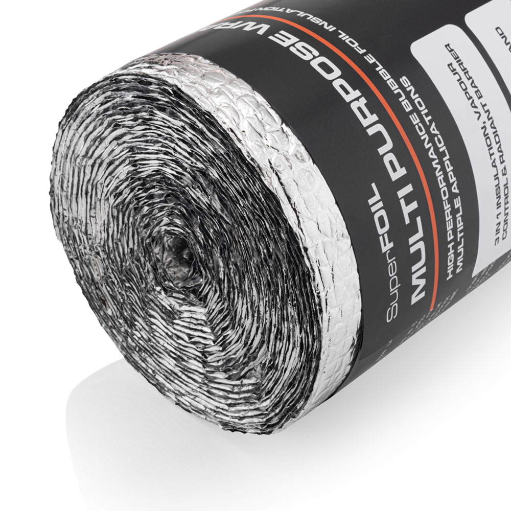 SuperFOIL 1 x 7m Multipurpose Insulation and Foil Tape Set Image 4