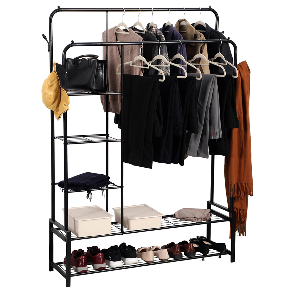 House of Home Double Clothes Rail 4 x 5.5ft Image 3