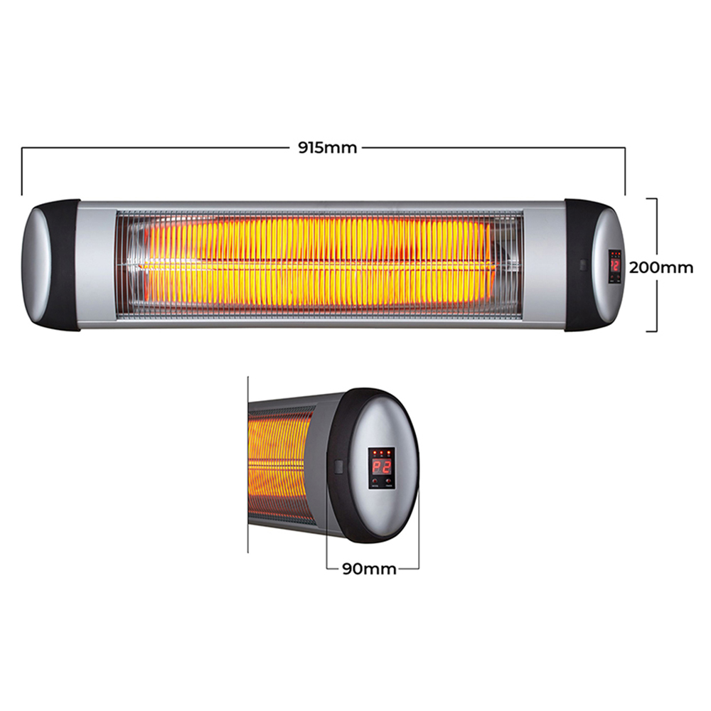 Ener-J Outdoor Infrared Patio Heater 2000W Image 2
