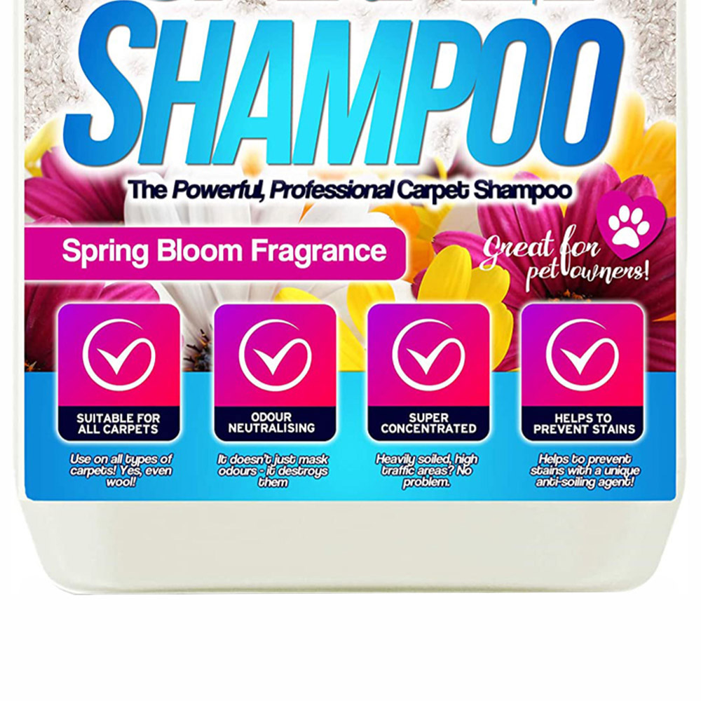 Pro-Kleen Carpet Shampoo Spring Bloom 5 Litres Image 3