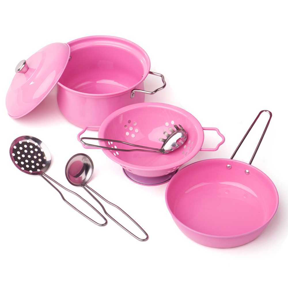 Tidlo Kids Pink Cookware Set Image 2