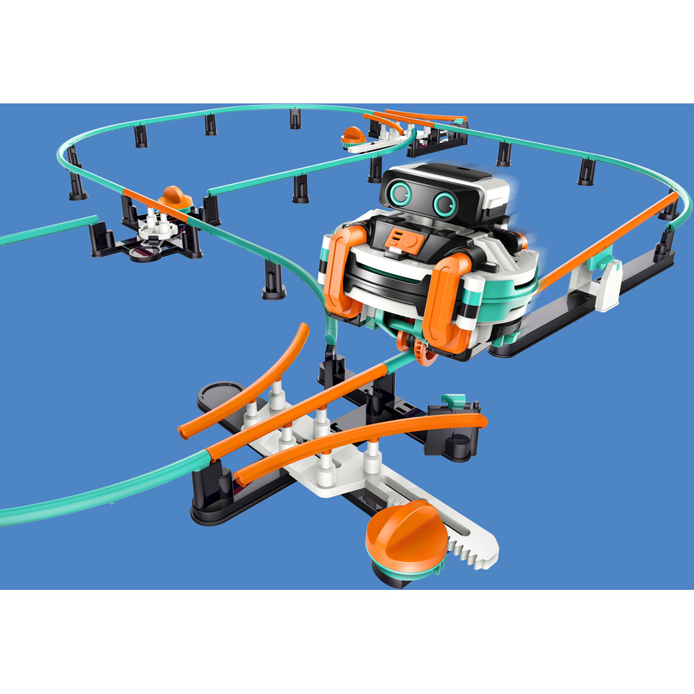 Construct & Create Wabo The Robot Gyro Monorail Science Kit Image 2