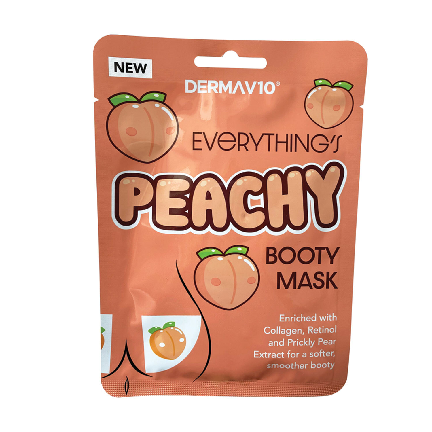 Single DermaV10 Bum or Boob Mask in Assorted styles Image 2