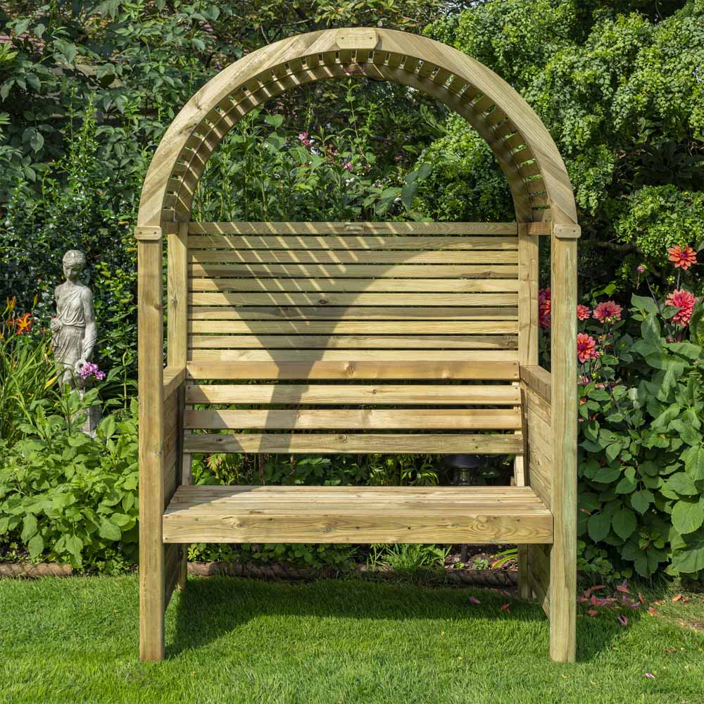 Rowlinson Modena 2 Seater 6.5 x 4.4 x 2.6ft Arbour Image 7
