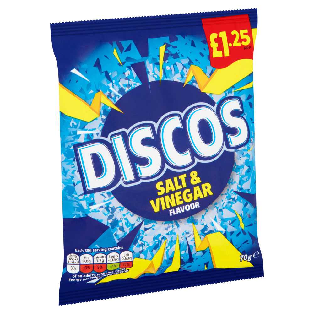 Discos Salt and Vinegar 70g Image 5