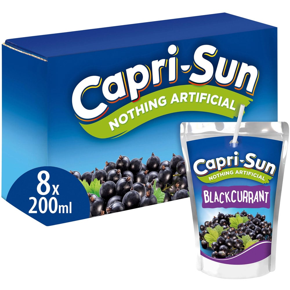 Capri-Sun Blackcurrant 8 x 200ml Image