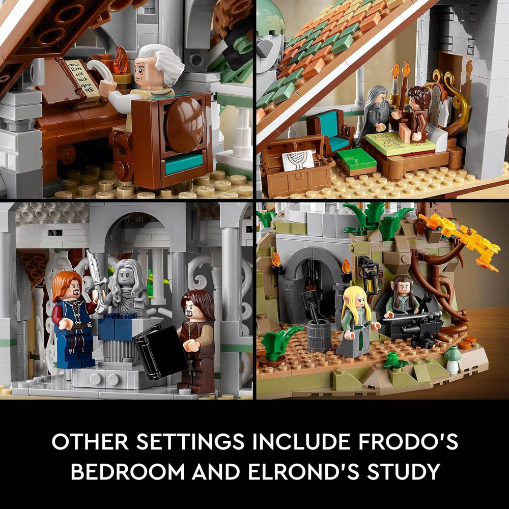 LEGO Lord of the Rings Rivendell Building Kit Image 5