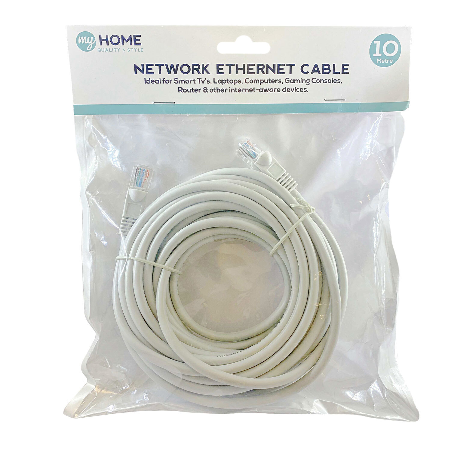 Network Ethernet Cable - White Image