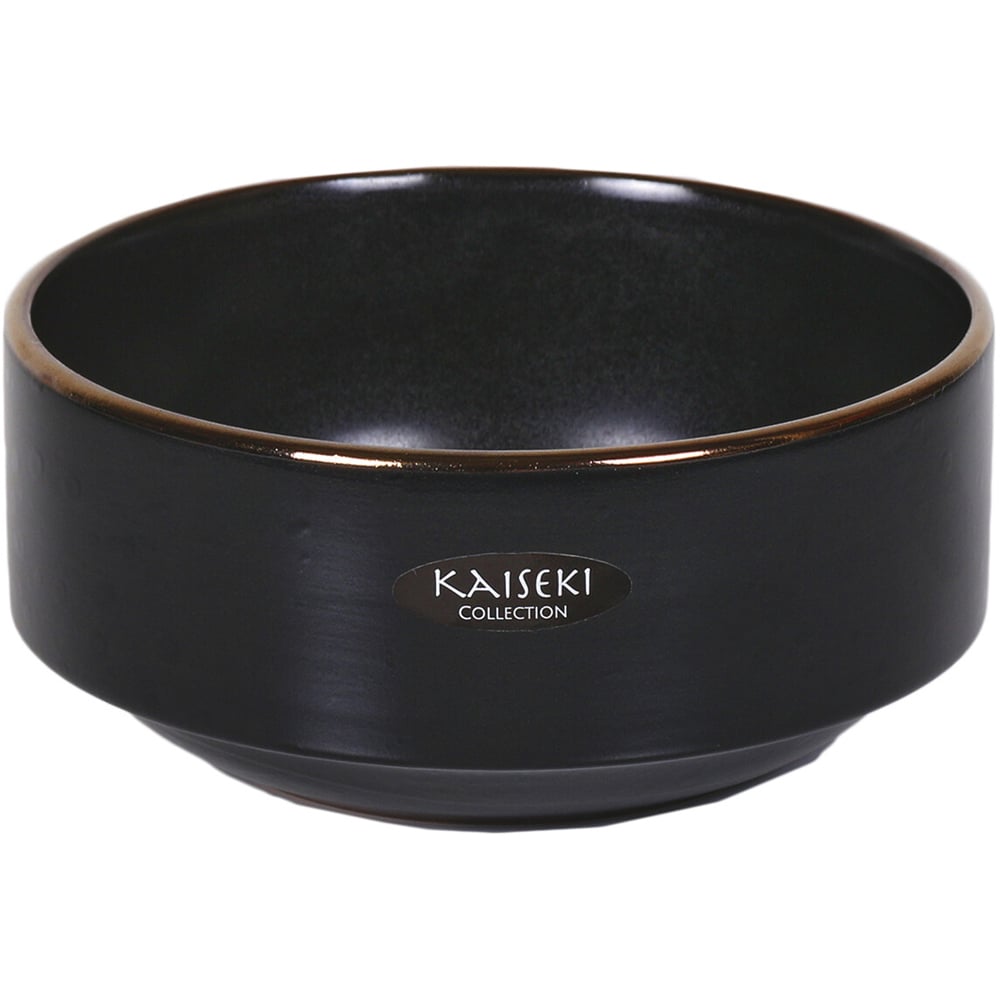 Kaiseki Black Speckle Stoneware Bowl Image