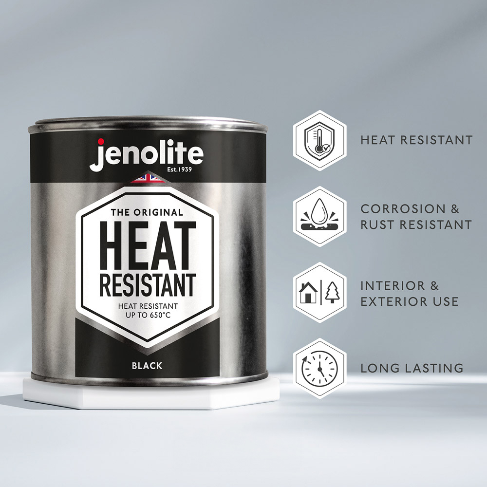 Jenolite Heat Resistant Black 500ml Image 6