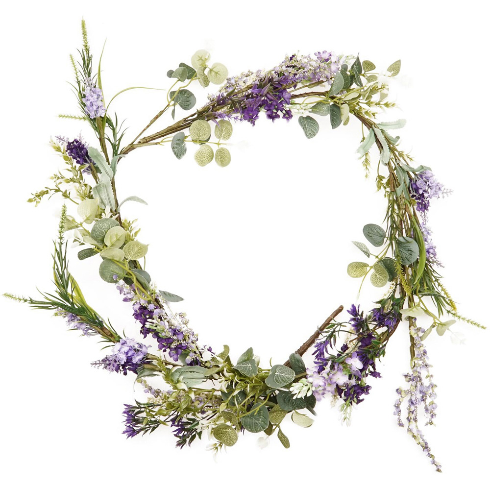 Garland with Lavender and Eucalyptus Image