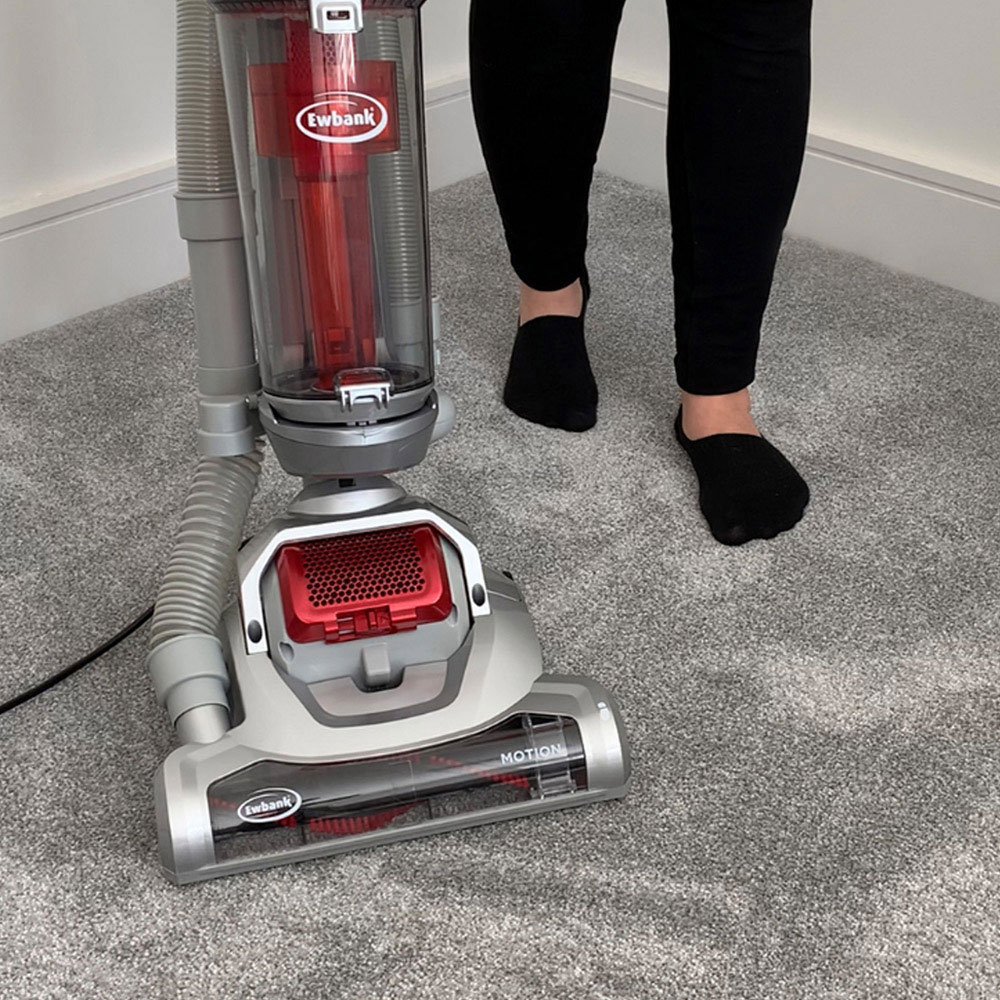 Ewbank Motion Pet 3L Silver and Red Bagless Upright Vacuum Cleaner Image 5