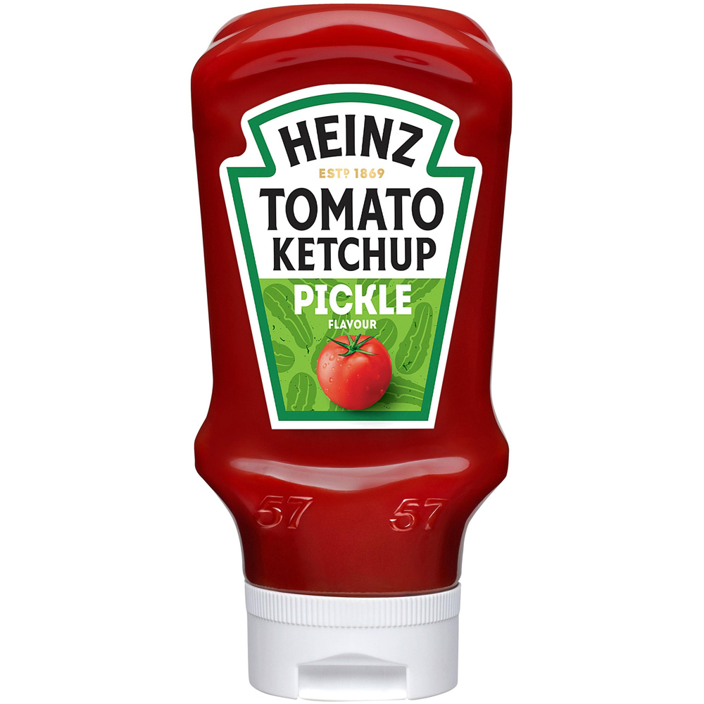 Heinz Tomato Ketchup Pickles 400ml Image