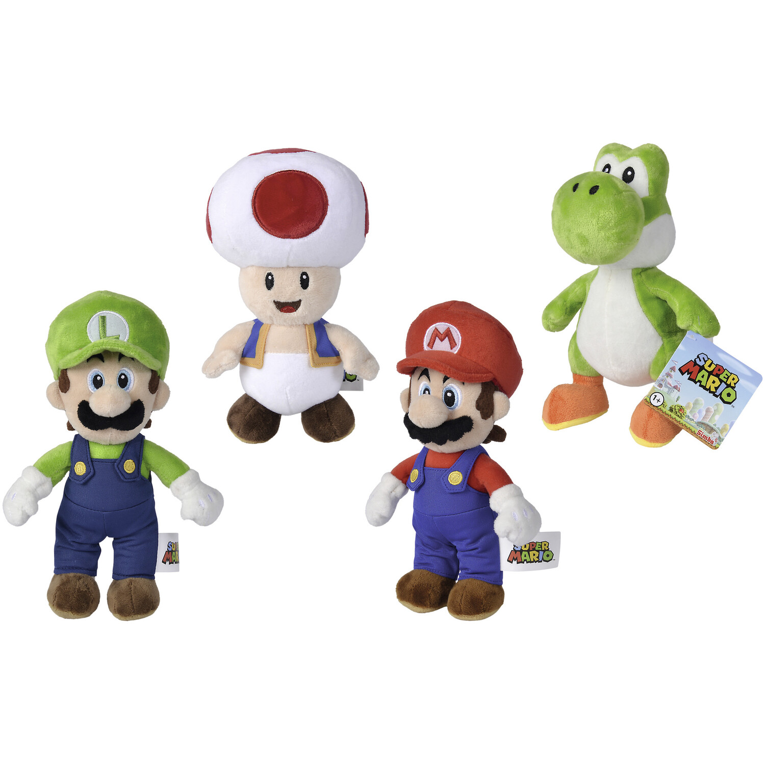 Single Super Mario Soft Toy in Assorted styles Image 1