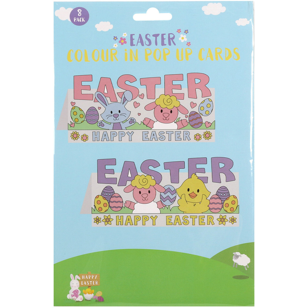 Easter Colour in Pop Up Cards Image